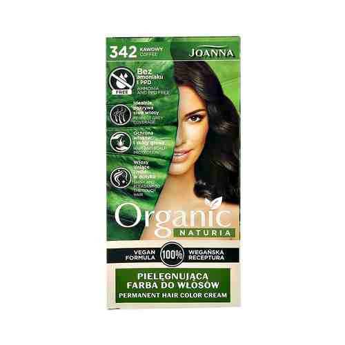 Краска для волос JOANNA ORGANIC NATURIA тон 342 кофейный арт. 210791