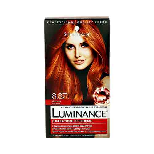 Краска для волос LUMINANCE тон 8.87 Дерзкий медный арт. 158878