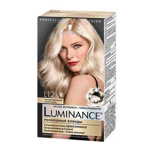 Краска для волос LUMINANCE тон L12 Ультра платиновый осветлитель арт. 158877