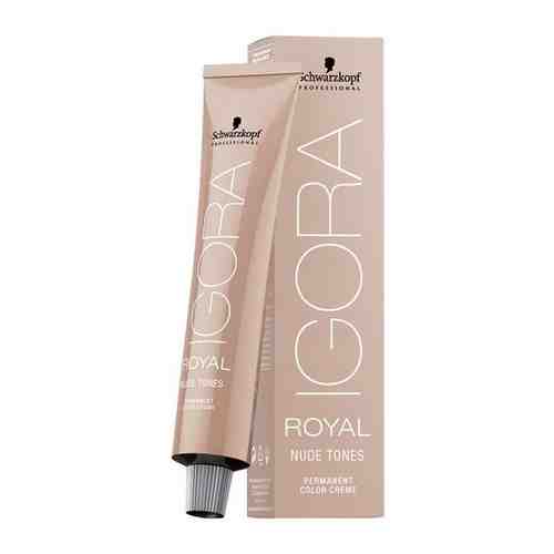 Краска для волос стойкая Schwarzkopf Professional Igora Royal Nude Tones 6-46 темный русый бежевый шоколадный 60 мл