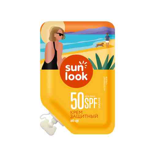 Крем для лица SUN LOOK ANTI-AGE солнцезащитный SPF-50 8 мл арт. 149360