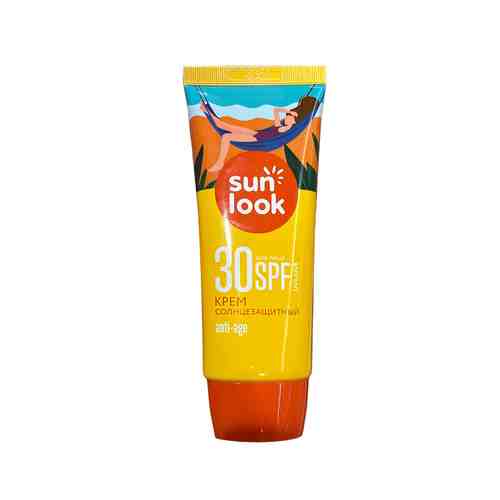 Крем для лица SUN LOOK солнцезащитный ANTI-AGE SPF-30 50 мл арт. 125473