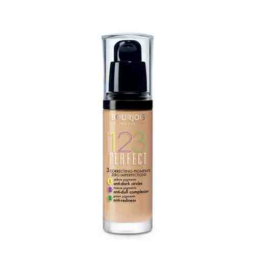 Крем тональный для лица BOURJOIS 123 PERFECT тон 51 vanille clair арт. 74338