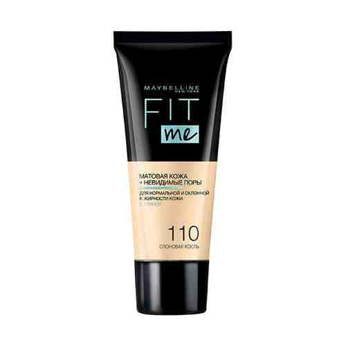 Крем тональный для лица MAYBELLINE FIT ME тон 110 слоновая кость арт. 143342