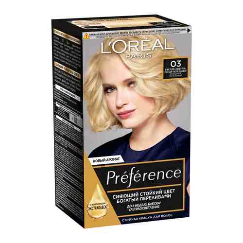 L'Oreal Preference Стойкая краска для волос , оттенок 3, Бразилия, 174 мл