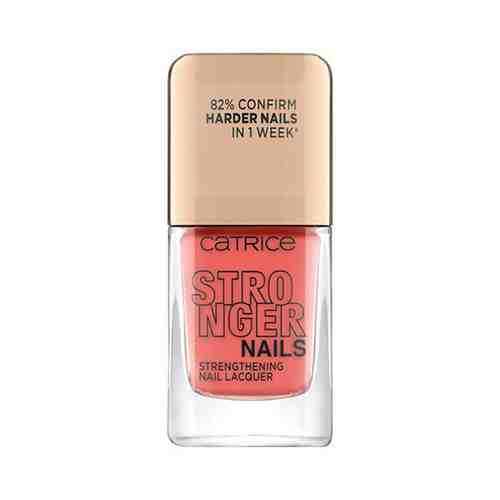 Лак для ногтей CATRICE STRONGER NAILS STRENGTHENING NAIL LACQUER тон 02 burly coral 10,5 мл арт. 206010