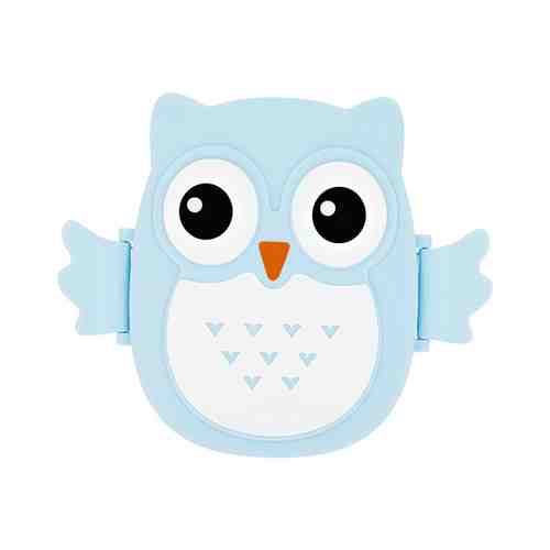 Ланч-бокс FUN OWL blue 16 см арт. 132196