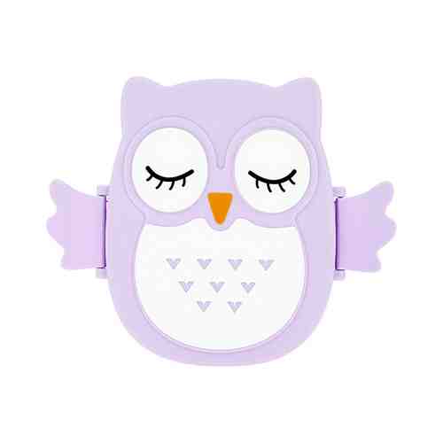 Ланч-бокс FUN OWL violet 16 см арт. 132197