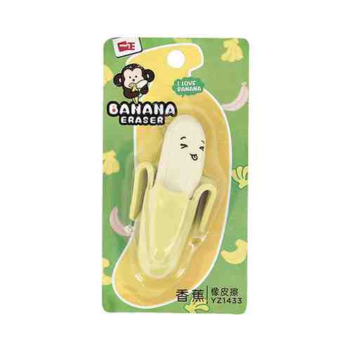 Ластик FUN BANANA yellow арт. 173776