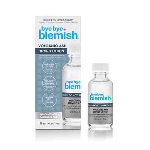 Лосьон для лица BYE BYE BLEMISH ночной с салициловой кислотой и вулканическим пеплом против несовершенств кожи 28 г арт. 202773