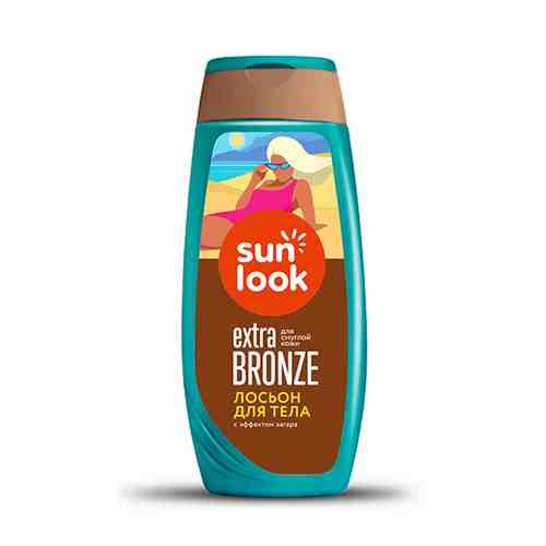 Лосьон для тела SUN LOOK I LOVE BRONZE с эффектом загара для смуглой кожи 250 мл арт. 134159