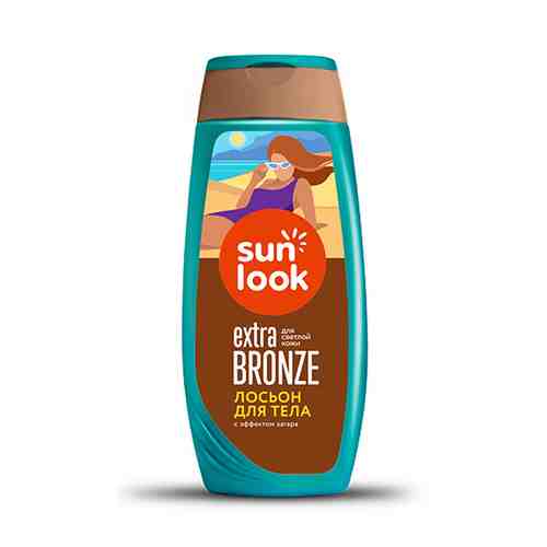 Лосьон для тела SUN LOOK I LOVE BRONZE с эффектом загара для светлой кожи 250 мл арт. 134158