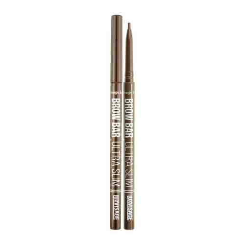 LUXVISAGE Карандаш для бровей механический BROW BAR ULTRA SLIM тон 303_4811329031059