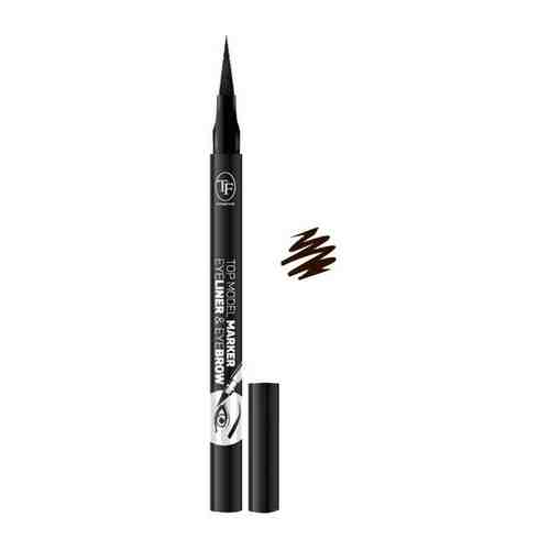 Маркер для глаз и бровей TF Cosmetics Top Model Marker Eyeliner & Eyebrow т.Black