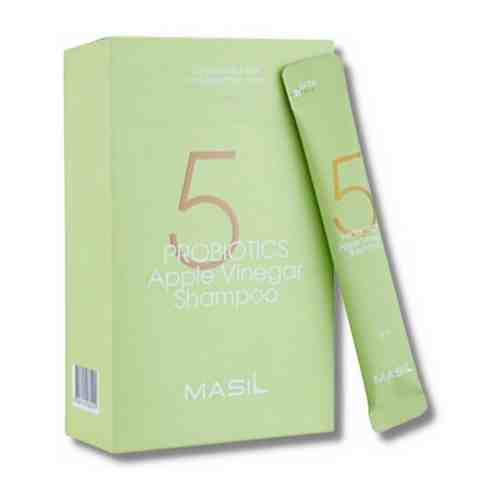 Masil Шампунь от перхоти с яблочным уксусом / 5 Probiotics Apple Vinergar Shampoo, 20 шт х 8 мл