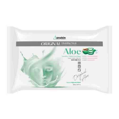 Маска альгинатная с экстрактом алоэ (пакет) Anskin Aloe Modeling Mask, Refill 1кг