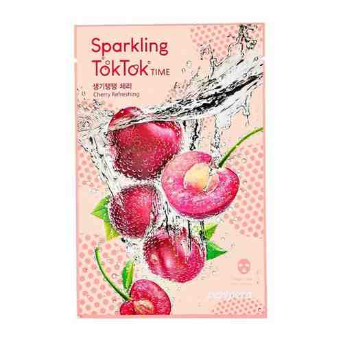 Маска для лица PERIPERA SPARKLING TOKTOK TIME с экстрактом вишни (обновляющая) 18 г