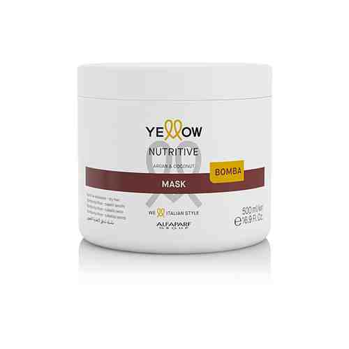 Маска увлажняющая для сухих волос YE NUTRITIVE MASK, 1000 мл YELLOW MR-18315