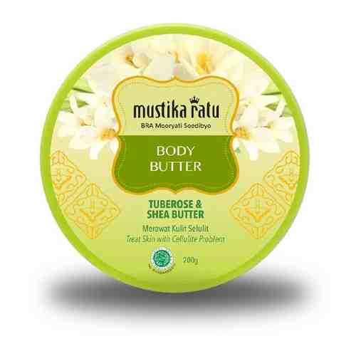 Масло для тела антицеллюлитное Mustika Ratu Body Butter Tuberose & Shea Butter с маслами туберозы и ши 200 г