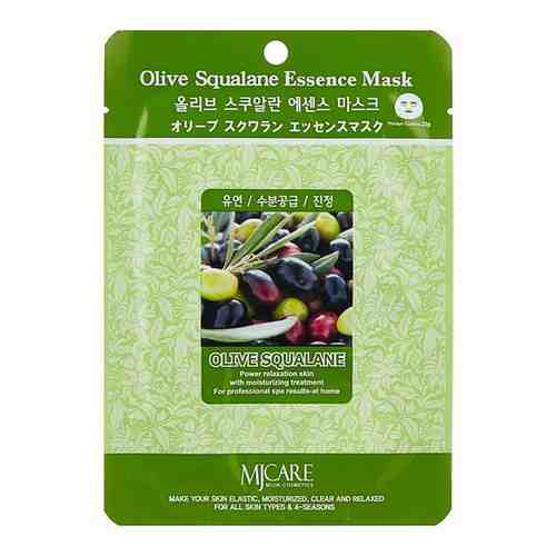 Mijin Olive Squalane Essence Mask (23 г) Маска тканевая олива