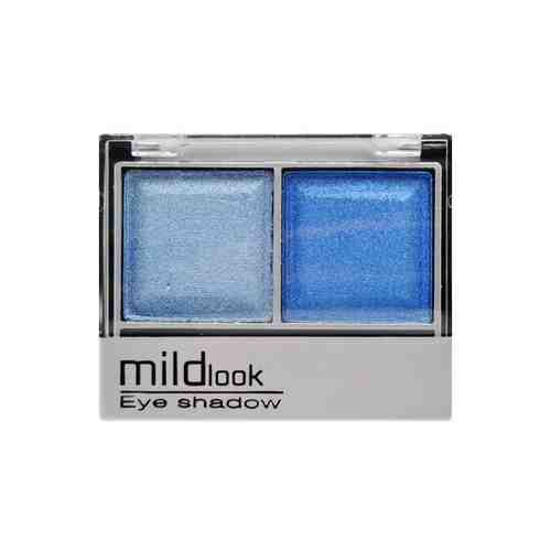 Mildlook Тени для век 2 цвета Eyeshadow, ES 0 5022, тон 03 матовые белый+чёрный, 6 г