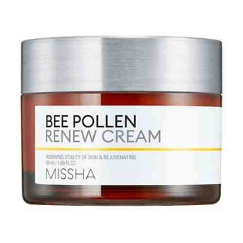 Missha Bee Pollen Renew Cream восстанавливающий крем для лица с экстрактом пчелиной пыльцы, 50 мл