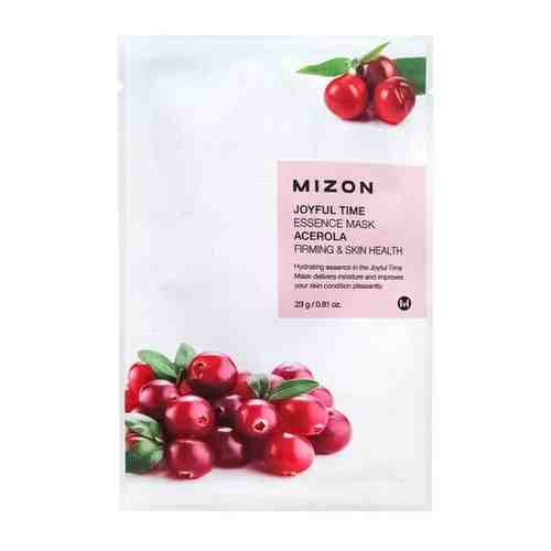 Mizon Joyful Time Essence Mask тканевая маска с экстрактом барбадосской вишни, 23 г, 5 уп.