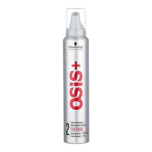 Мусс для волос для объема Schwarzkopf Professional Osis Fab Foam Super Hold Mousse для подвижного текстурного объема 200 мл