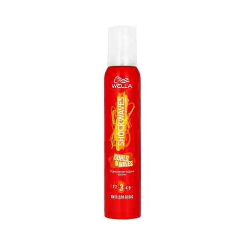 Мусс для волос WELLA SHOCKWAVES Curls & Waves 200 мл арт. 159436