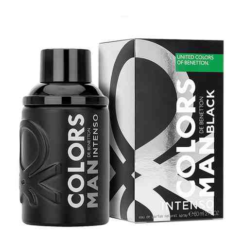 Мужская парфюмерная вода BENETTON Colors Black Intenso, 60 мл