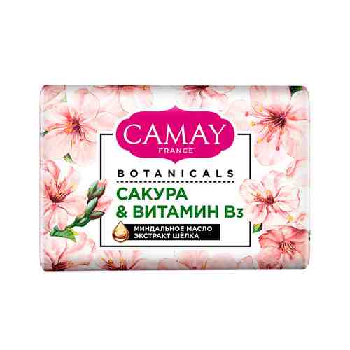 Мыло твердое CAMAY BOTANICALS Японская сакура 85 г арт. 213312