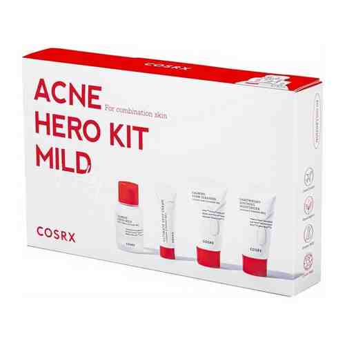 Набор для комбинированной кожи Cosrx Acne Hero Kit Mild