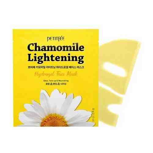 Набор гидрогелевых масок для лица с ромашкой Chamomile Lightening Hydrogel Face Mask Petitfee