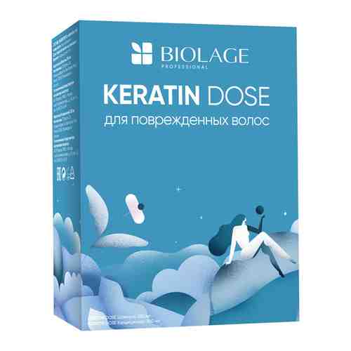 Набор Keratindose для укрепления волос, Шампунь 250 мл и Кондиционер 200 мл