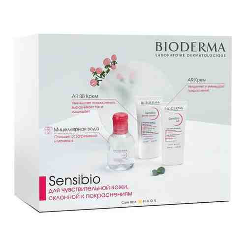 Набор любви к себе BIODERMA SENSIBIO: AR крем 40мл, AR BB 40мл, H2O 100