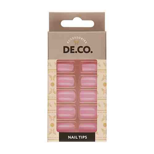 Набор накладных ногтей DECO. VIVID sweet lilac 24 шт+ клеевые стикеры 24 шт арт. 166121