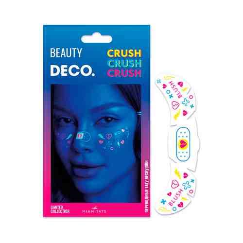 Набор переводных тату-веснушек DECO. CRUSH CRUSH CRUSH by Miami tattoos арт. 192079