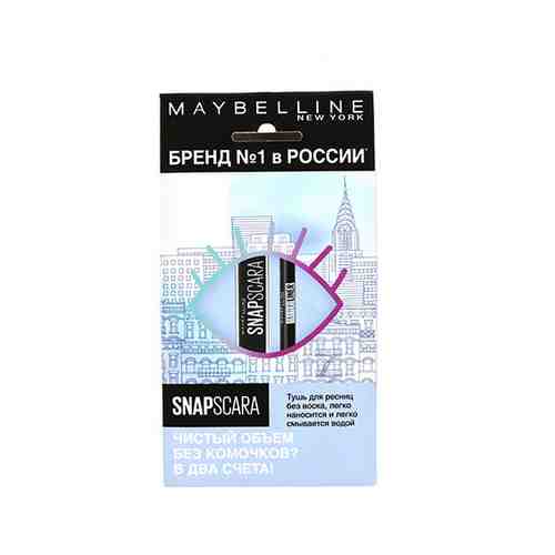 Набор подарочный женский MAYBELLINE тушь для ресниц SNAPSCARA, карандаш для глаз TATTOO LINER арт. 175129