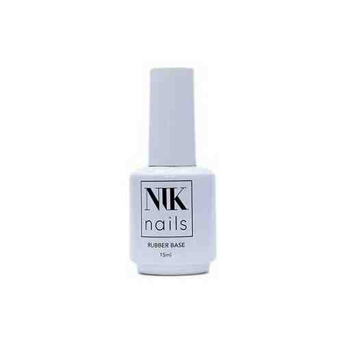 NIK nails, Base Rubber - Каучуковое базовое покрытие (30 ml.)