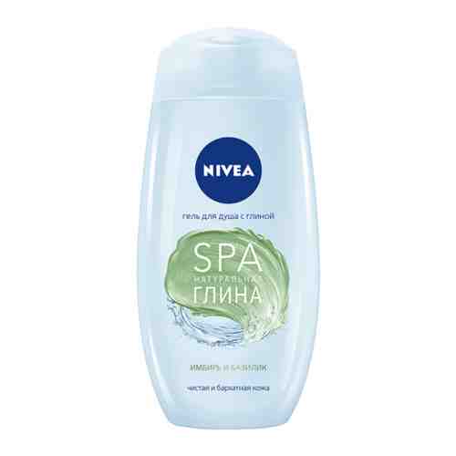 NIVEA Гель для душа с глиной SPA натуральная глина. Имбирь и Базилик 250 мл.