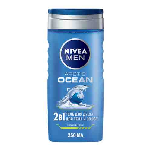 Nivea Men Гель для душа OCEAN 2в1 для тела и волос, 250 мл