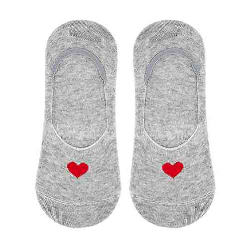 Носки женские SOCKS HEART Grey, р-р единый арт. 160384