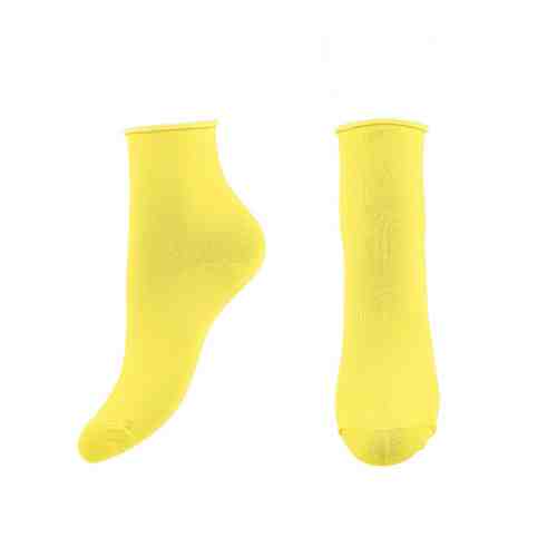 Носки женские SOCKS simple bright yellow арт. 185039