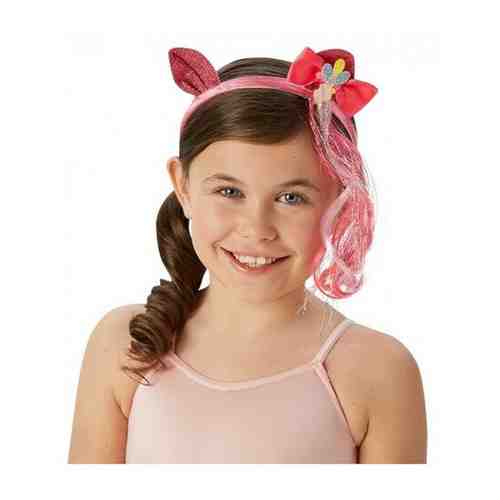 Ободок Пинки Пай с прядями волос (My little pony Pinkie Pie hairband with hair switch)