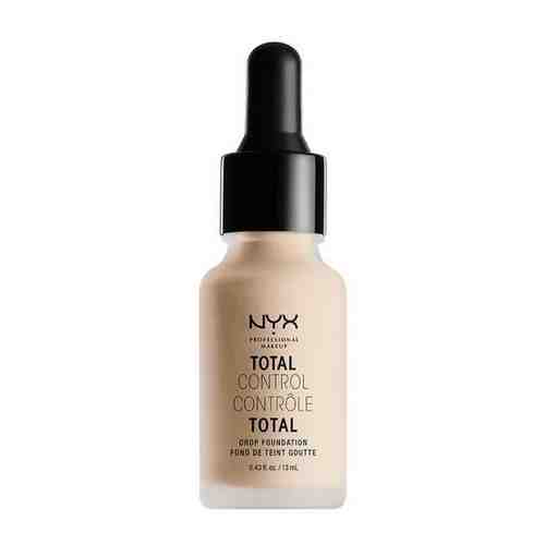 Основа тональная для лица NYX PROFESSIONAL MAKEUP TOTAL CONTROL DROP FOUNDATION тон 02 alabaster