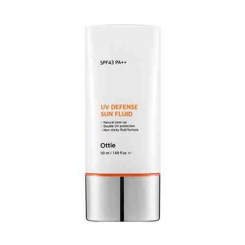 Ottie Водостойкий солнцезащитный флюид для лица и тела UV Defense Sun Fluid SPF43/PA++, 50мл