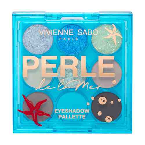 Палетка теней для век VIVIENNE SABO PERLE DE LA MER EYESHADOW PALLETTE тон 01 арт. 213313