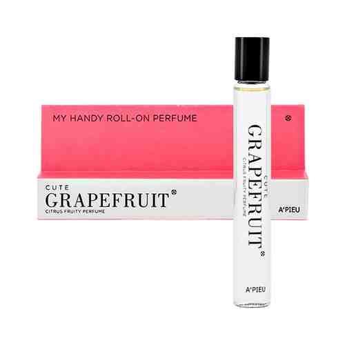 Парфюмерная вода APIEU MY HANDY ROLL-ON PERFUME жен. Cute Grapefruit 10 мл арт. 170316