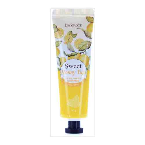 Парфюмированный крем для рук с экстрактом цитрона Deoproce Sweet Yuja Perfumed Hand Cream, 50 мл