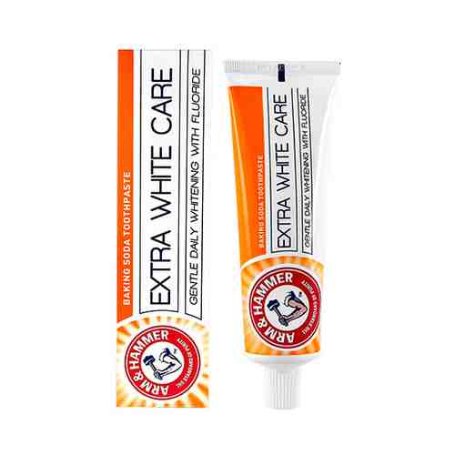 Паста зубная ARM & HAMMER EXTRA WHITE CARE отбеливающая с фтором 125 г арт. 170618